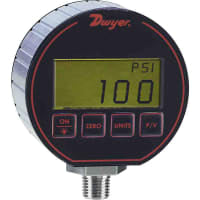 Galga de presión de Digital, 0.5 exactitud del PCT, 0-3000 PSI