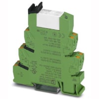 Relay Module, Terminal Block, Plug-en Mini Relay, 24V C.C., 1 Changeover Contact