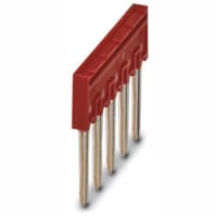 Bridge; PLUG-IN BRIDGE PITCH: 6.2 MILÍMETRO NUM; Flat Pins; Red