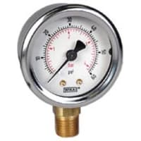 Gauge de Pressure, 60psi, 0-4bar, lower mount1/4in, caja de los SS