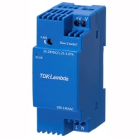 Fuente de alimentación de AC-DC, 25.2W, 15V@1.68A, 115-230V, serie DRL10-100