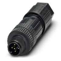 Conectador circular; SACC-M12MS-5PL