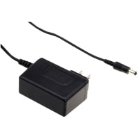 Fuente de alimentación, AC-DC, médico, enchufe de pared, 60W, 24V@2.50A, enchufe de US