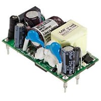 Fuente de alimentación, AC-DC, marco abierto, médico, 10W, 24V@0.46A, 80-264V adentro