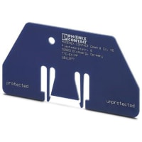 Accesorio del protector de oleada; Placa de la partición; Carriles 5 del estruendo NS-35/7