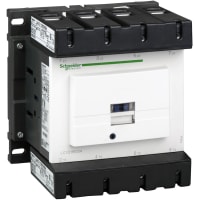 Contactor LC1D, 4P, 40V, 200 A, 24 VDC, serie de TeSys Deca