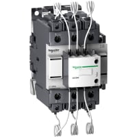 Contactor del deber del condensador de TeSys LC1D.K - 3P - 60 kVAR - 415 V - 120 bobina de la CA de V