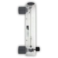 Flujómetro; VFCR; De acrílico; Tecnología de la válvula del Roto-Engranaje; VFCR-142; 1 10 al agua del GPM