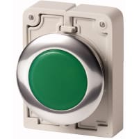 Luz de indicador de 30m m, 30m m, plano, verdes, serie M30