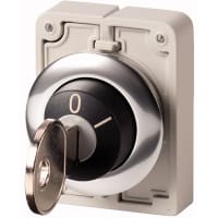 Operador de 30m m, plano, serie 2-Pos, mantenido, M30