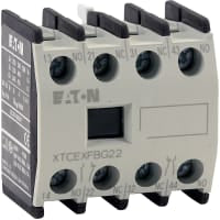 D-G Seq aux. delantero accesorio 2No2Nc del marco del contactor B