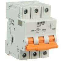 Serie termal de polo 3 magnético 5A 277VAC UL1077 TMC 7 del interruptor