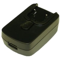 Fuente de alimentación, AC-DC, montaje de la pared, USB: 10W, 5V, 2A, enchufe permutable vendió separado