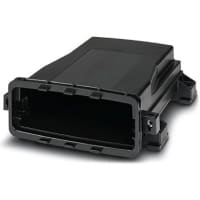 Base, tornillo Lockinging, recinto expresado, 163m m, Polycarbonate negro, serie del UCS