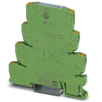 Relais; de estado sólido; 24 VDC; Carril del estruendo; serie del relais del PLC Slimline del contacto 1N/O