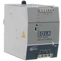 El estruendo cerca el estruendo P/S 380/480V de las fuentes con barandilla de alimentación 480W 24V ADENTRO, serie de SDN-C