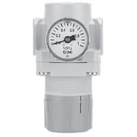 Regulador, función de la expulsión, 1/8NPT, 125PSI, blanco urbano