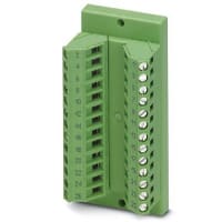 Adaptador; 26 posición, 2 filas al conectador rectangular, pernos masculinos, 26 posición, 2 filas