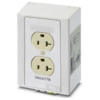 Enchufe de energía; zócalo; Nema 5-20R; Receptáculo; Hembra; 20A; 125VAC; Carril del estruendo; CSA, UL