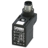 Straight M12 A-coded de Plug del position de los connectors 3 de Valve en el connector de Valve