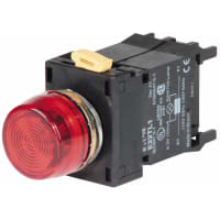 IND LGT - LENTE REDONDA del METAL E22 del RD