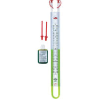 Manómetro del tubo en forma de "u", 8--08 En H2O, 100 PSI, básica, 1223 serie