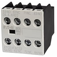 SEQ AUX. DELANTERO ACCESORIO del CONTACTOR Un MARCO A.C. 2NO2NC