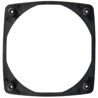 Aviente las mangas de la vibración; 1.5-2.5m m; Negro