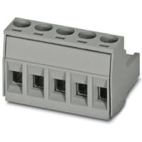 Posición del tornillo de enchufe del PWB 5.08m m 12AWG 320V 12A 7