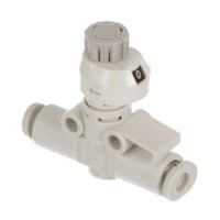 FLOW CONTROL, INLINE, W/INDICATOR, COMO SERIES