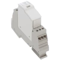 Protector de oleada; tipo 3; enchufe y base; 24 VAC/VDC; 1-phase