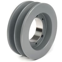 Polea del V-Belt; polea acanalada; alesaje del buje; QD; SDS; 5.35 " OD; Surco 2; Correa de A/de B