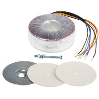 El transformador 200VA 2 de Toroidal hizo salir 2 x 115VAC primario 2 x 115VAC secundario