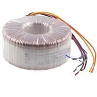 El transformador 250VA de Toroidal 2 hizo salir 2 x 115VAC x 2 primario 24VAC secundario