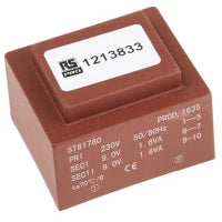 TRANSFORMADOR 3.2VA 2X9V del PWB