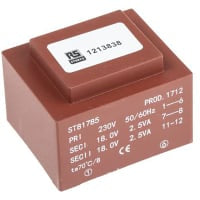TRANSFORMADOR 5VA 2X18V del PWB