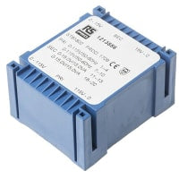 TRANSFORMADOR 30VA 2X15V del PWB del PERFIL BAJO