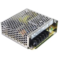 Power Supply, AC-DC, Triple Out, 46.5W, 5V, 12V, -5V, 4A, 2A, 0.5A, 88-264V adentro