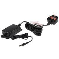 Nivel VI del enchufe del tablero del escritorio 24VDC 0.5A 12W 90-264VAC 2.1m m Reino Unido de la fuente de alimentación