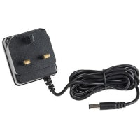 Tipo BRITÁNICO nivel IV UL2468 del adaptador 9V 330mA 3W 230VAC de la fuente de alimentación del enchufe de G