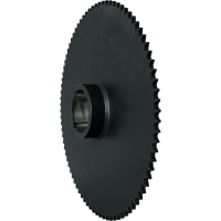 Sprocket, Metric, Taper-Lock Bushed 1610, 06B Chain, 3/8 " Pitch, 70 Teeth
