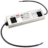 Fuente de alimentación, AC-DC, conductor del LED, 200W, 54V@3.72A, 100-305V adentro