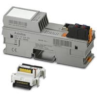 El módulo de la extensión del PLC, 1 entró RJ45 Izquierdo-Alineable, 24 VDC, serie de Axioline F