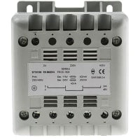 Estruendo montaje en riel 60Hz del transformador 230VAC/400VAC 115VAC 40VA del panel de control