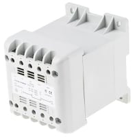 Estruendo montaje en riel 60Hz del transformador 230VAC/400VAC 24VAC 100VA del panel de control