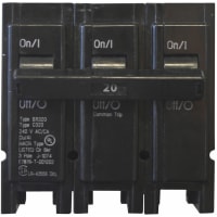 Mecanografíe el triturador 20A/3 poste 240V 10K del BR