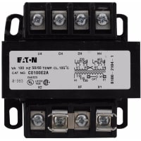 Transformador 50VA 208, tipo secundario primario serie de 277VAC 120VAC 0.4A de MTE