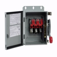 Nema No-Fusible del interruptor de seguridad de 60A/3P HD 600V 12