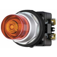 Pb Iluminado, 120V Fv Incand, Ambarino