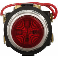 Indicador Intermitente Push-To-Test, 120V Fv Incand, Ambarino